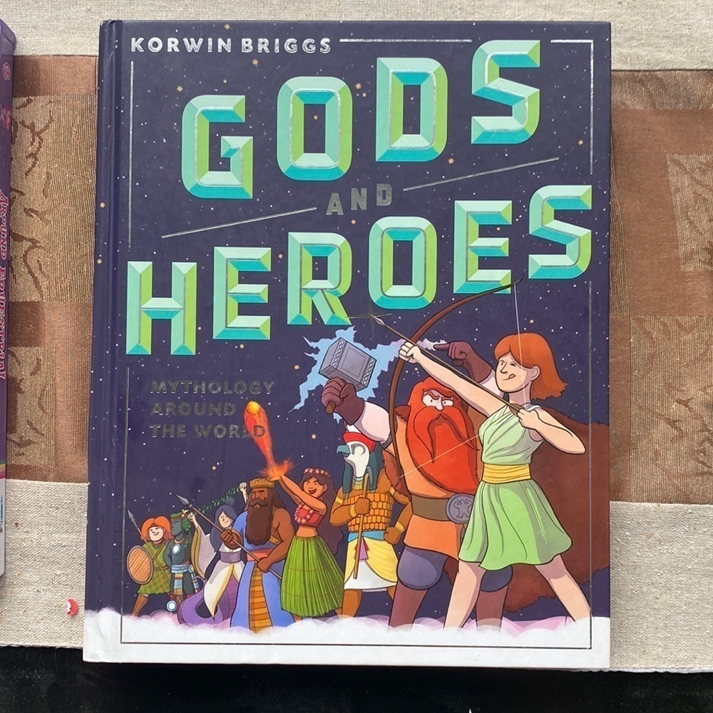 Gods & Heroes Myths of the World Encyclopedia Korwin Briggs 294 Pages Hardcover